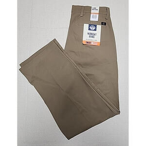 Dockers Pants Mens 36x32 Classic Fit Smart Flex Straight Khaki Workwear